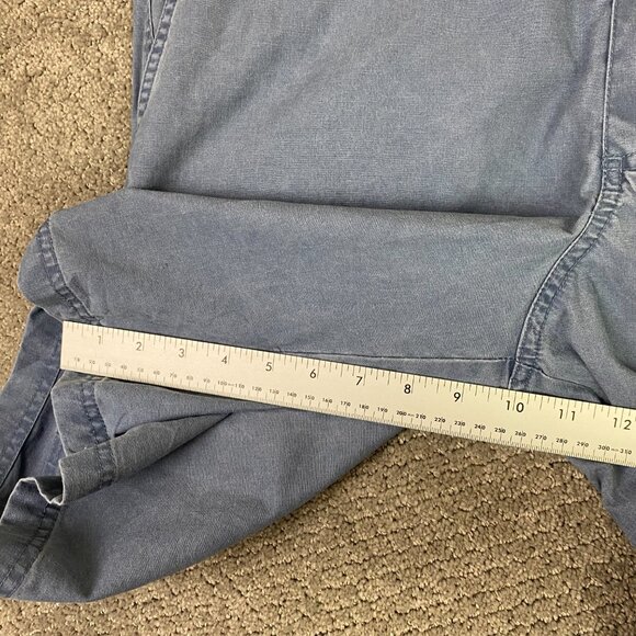 LL Bean Tropic Weight Cargo Shorts Men's 36 Blue 10" Comfort Waist Utility - Picture 13 of 13